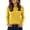 Yellow #34, variant on DORKASM Women's Sweaters Turtleneck Lightweight Comfort Blouses Long Sleeve Slim Fit Ribbed Knit Comfy Bottoming Shirts Fall Winter Casual Stretch Pullover Hot Pink XL