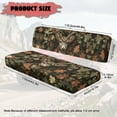 thumbnail image 7 of Uorisanigo UTV Seat Cover Dustproof Camo Hunting Deer Mule Seat Cover Universal UTV Bench Seats Covers Accessories Fit for Kawasaki Mule 3000 3010 3020 Non-Slip Covers Protection, 7 of 7