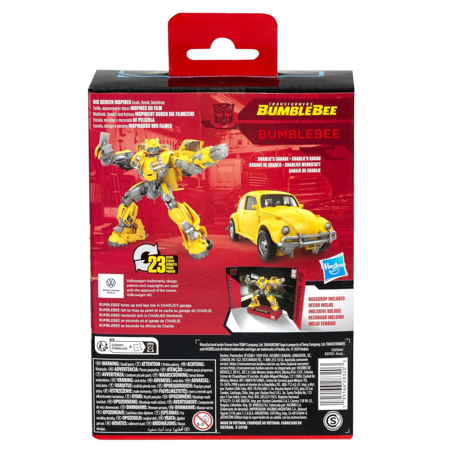 Transformers Studio Series Deluxe Class Transformers: Bumblebee 117 Bumblebee