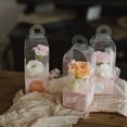 thumbnail image 4 of 10PCS Clear Bouquet Bags Rose Flower Gift Boxes For Anniversary Celebration And Wedding Favors, 4 of 20