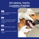 thumbnail image 4 of pet teeth cleaning powder gently cleanses dental plaque, stains, oral odor, and freshens breath for pets, 4 of 5