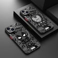 thumbnail image 2 of Cartoon Marvel Groot Spiderman Phone Case for iPhone 15 14 13 11 12 Pro Max X XS XR 7 8 Plus Mini Silicone Frame Matte PC Cover, 2 of 5