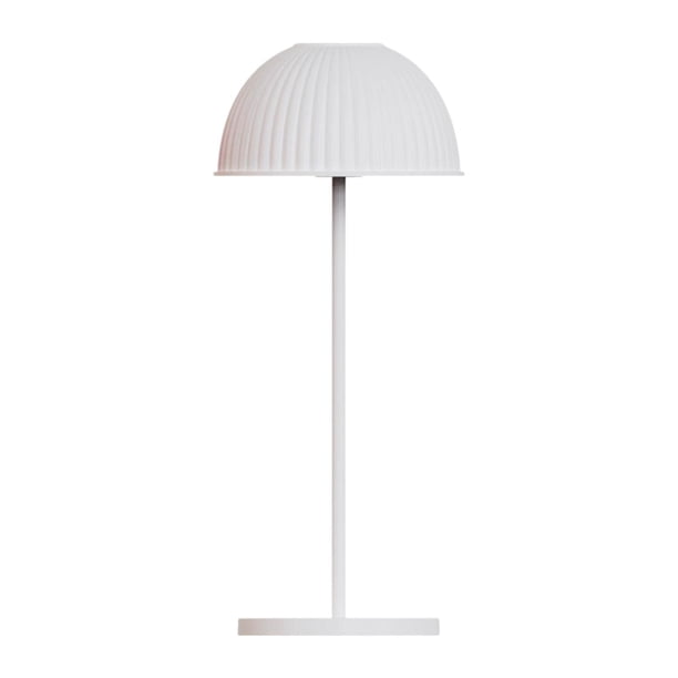 Lámpara de escritorio LED, lámpara de mesa, recargable por USB, 3 colores, protección ocular sencilla, mesita de noche Blanco