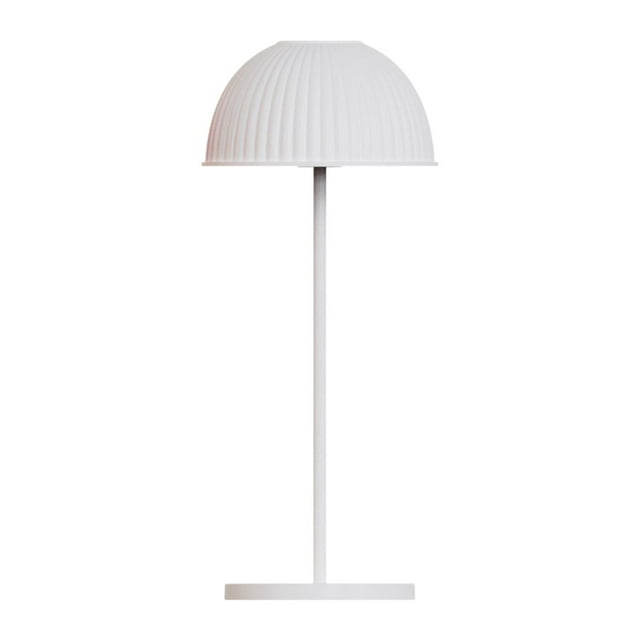 Lámpara de mesa LED Lámpara de escritorio Iluminación USB Recargable Decoración del hogar Decorativa simple Blanco
