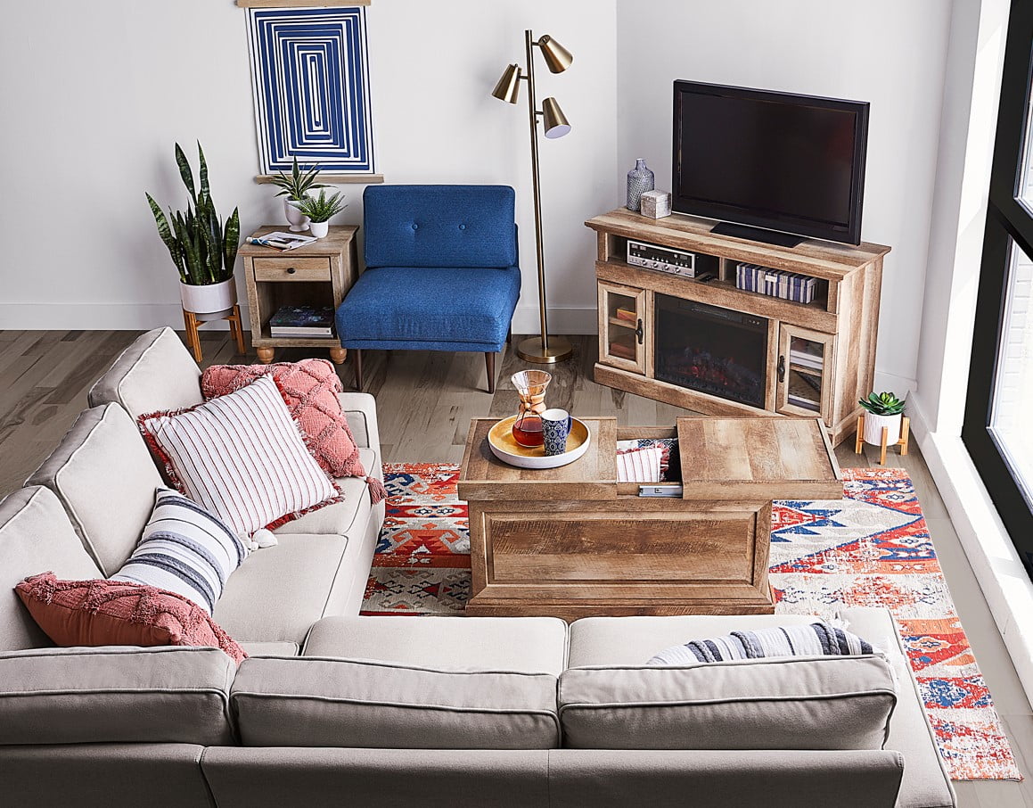 Crossmill fireplace clearance media console