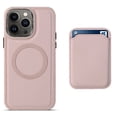 thumbnail image 1 of SaniMore for iPhone 14 Pro Max 6.7" Magnetic Case, Smooth Matte Case with Car Mount & Card Slot Wireless Charging Shockproof Protective Case for 14 Pro Max Women Men, Pink, 1 of 9