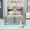 Antique Gray + Twin, variant on Full Platform Bed with LED Headboard, White Wood Bed Frame with Storage Shelves and Guardrail, Space Saving Bed for Small Bedroom, No Box Spring Needed