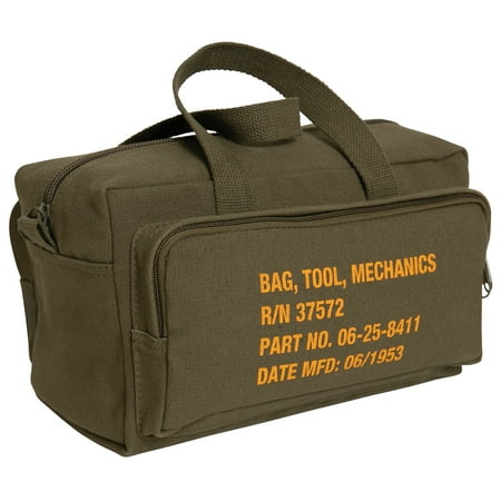 

Rothco G.I. Type Zipper Pocket Mechanics Tool Bag With Stencil