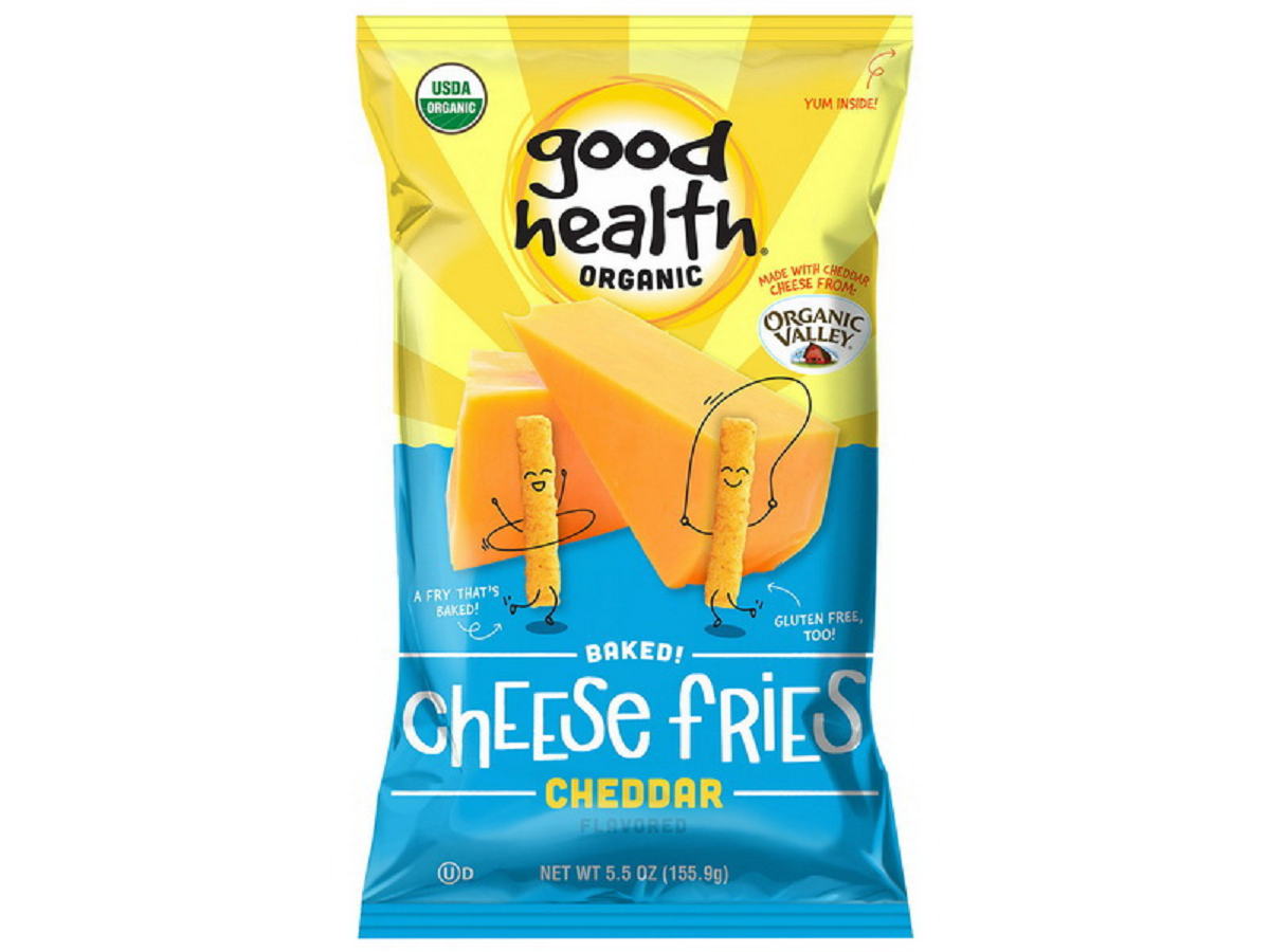 Good Health Organic Baked Cheddar Cheese Fries, 8Pack 5.5 oz. Bags