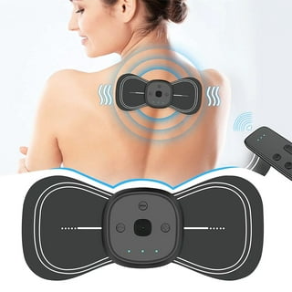 Easy@Home Wireless TENS Unit with APP Remote Control: Back Pain Relief  Muscle Stimulator Massager | Powered by MyPainOff App iOS & Android App |  Pain
