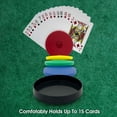 thumbnail image 4 of Round Card Holders with Case in Red, Yellow, Green & Blue, Multi, 4 of 6