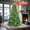 Green_7.5ft, variant on Tcbosik 7ft Artificial Christmas Tree with 1875 PE&PVC Branch Tips, Unlit Hinged Xmas Tree, Includes Metal Stand, Green