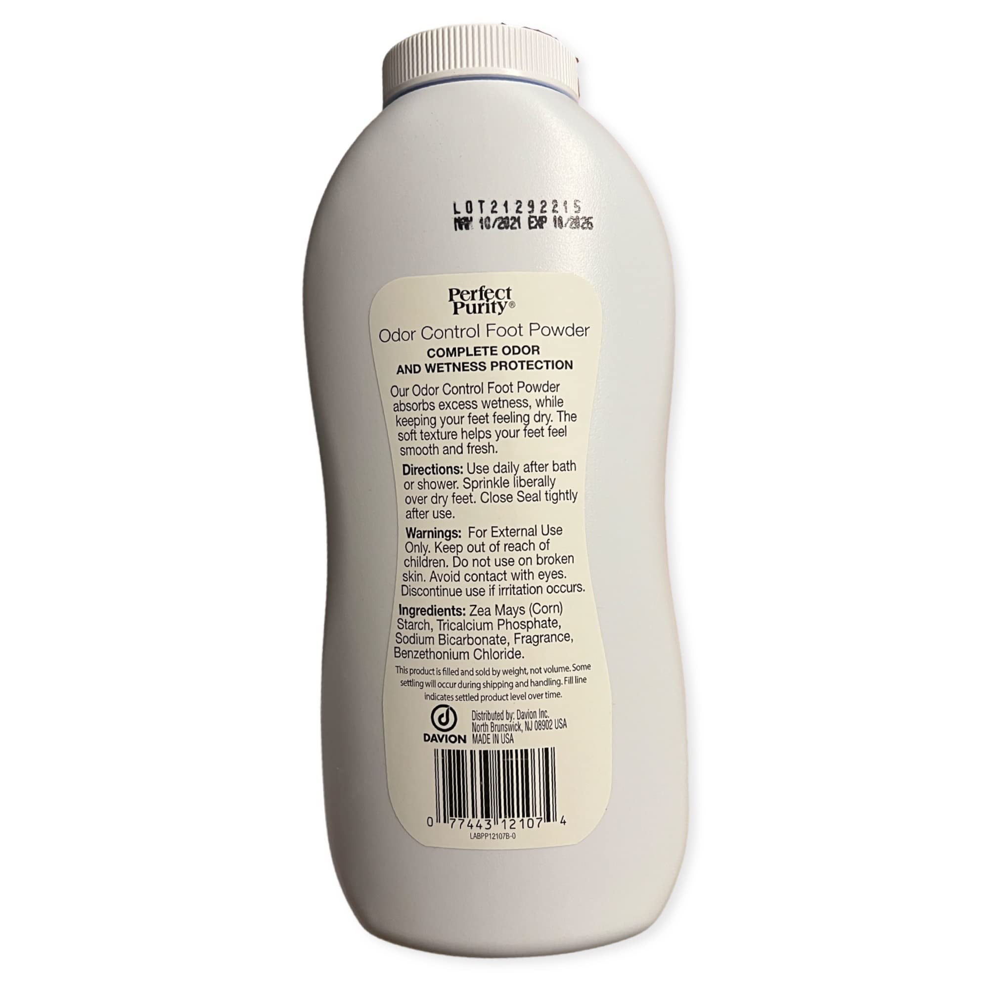 Perfect Purity After Shower Fresh Scent Body Powder, 10 oz.