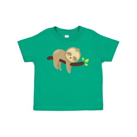 

Inktastic Cute Sloth Baby Sloth Lazy Sloth Sleeping Sloth Gift Toddler Boy or Toddler Girl T-Shirt