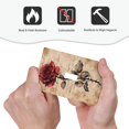thumbnail image 4 of Balery Vintage Rose Botanical Art for Duplex Wall Plates Kit, Electrical Outlet Covers, Standard Size 1-Gang 5.0" x3.0", Electric Receptacle Plug Covers-Style T, 4 of 6