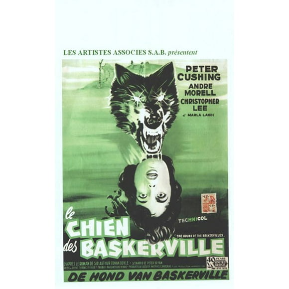The Hound of The Baskervilles Movie Poster (11 x 17)