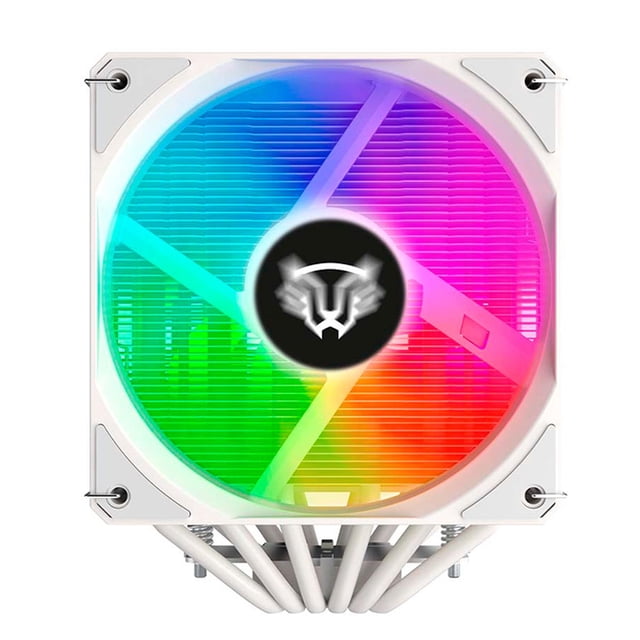Disipador CPU Gamer BALAM RUSH NITROX NX70 120mm ARGB LGA 1700 AM5 600-1800 rpm 4-pin Blanco blanco
