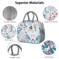 thumbnail image 4 of Womens Pioneer Flower Floral Print Pattern Lunch Box for Work,Insulated Lunch Bag for Women,Loncheras Para Mujer,Leakproof Adult Lunch Bag for Work,Beach,Travel,Picnic,Camping, 4 of 7