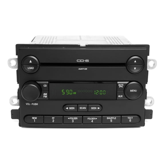 Restored 2006-2007 Ford Five Hundred Montego OEM AM FM 6 CD Player Radio 6G1T-18C815-BB (Refurbished)