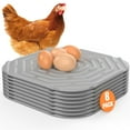thumbnail image 1 of Sealegend Tapis de Nidification pour Poules Lavable et Réutilisable, Lot de 8, 1 of 8