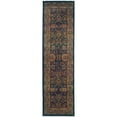 thumbnail image 3 of Sphinx Kharma Area Rug 332X4 Traditional Blue Scrolls Bordered 6' 7" x 9' 1" Rectangle, 3 of 4