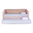 thumbnail image 2 of Cama Doble Makora Velvet Palo de Rosa Modelo Nigari, 2 of 8