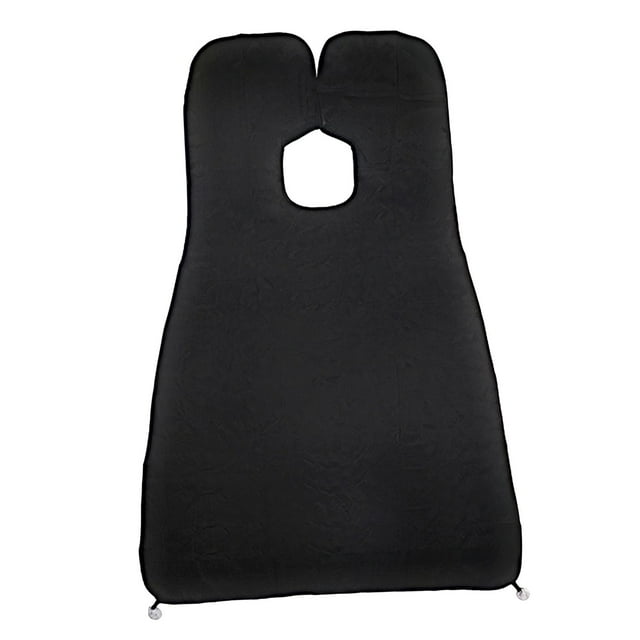 Esquirla Bavoir de Rasage pour Barbe Tablier de Barbe pour Hommes Rasage Taille Cape de Barbe - Noir,