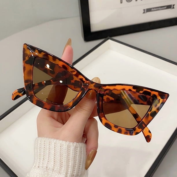 Typpkmm Big Frame Vintage Square Sunglasses Women Men Eye Sun Glasses Eye Glasses Goggle Square Male Female Rectangle Sunglasses