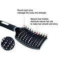 thumbnail image 5 of Abody Bristle Nylon Detangle Hairbrush Women Hair Scalp Massage Comb Brush A9L5, 5 of 9