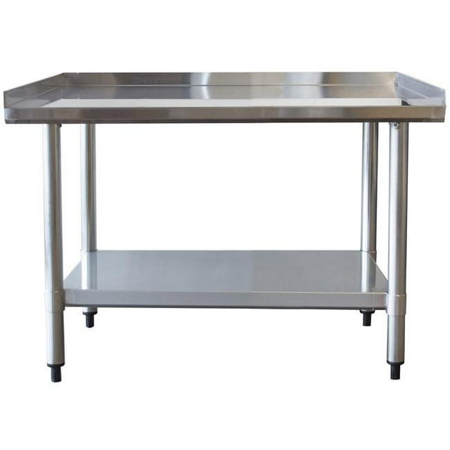 Sportsman Series SSWT36 24 x 36 in. Upturned Edge Stainless Steel Work Table