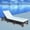 Brown, variant on vidaXL Patio Lounge Chair with Cushion and Adjustable Backrest Poly Rattan