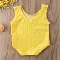 thumbnail image 2 of Baby Girls Swimsuit Flower Ruffle Bottom One-Piece Swimwear Bathing Suit Tankini, 2 of 6