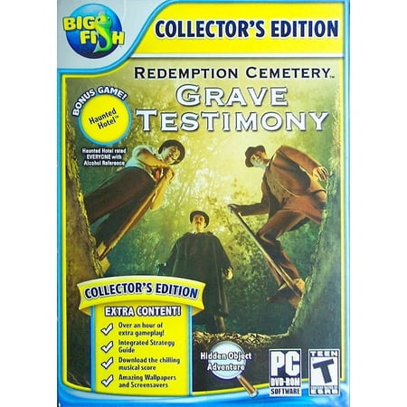 Redemption - Cemetery: Grave Testimony with Bonus Game: Haunted Hotel 1 - Collectors Edition