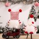 thumbnail image 4 of leyfeng Decoración de muñecos de peluche de punto con luces, gnomos, decoraciones de muñecos sin rostro, decoración del hogar, decoración de escena de Navidad, 4 of 6