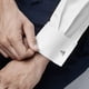 thumbnail image 3 of Gemelos Camisa de hombre de metal Acero inoxidable, Carta Inicial Alfabeto Gemelos Clip Pasador de Corbata Pisacorbatas, Nombre Carta Letra Iniciales A, 3 of 5