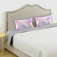 thumbnail image 5 of JSTEL Butterfly Unicorn Rainbow Satin Pillowcase Queen Size Pillow Cases Envelope Closure Bed Pillow Cover, 20 x 30 inch, 5 of 9