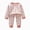 H154-Light Purple, variant on TOWED22 Baby Girl Toddler Clothes Outfits Set Long Sleeve Round Neck Tee Elastic Waist Joggers 2 Piece Fall Winter Cute Comfy(Light Purple,2-3 Y)