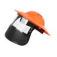 thumbnail image 4 of harayaa Chainsaw Face Face Protection Cover Replacement Protection Visor Adjustable for Tangerine Mesh Clear, 4 of 8