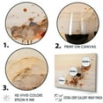 thumbnail image 3 of Designart "Wine And Champagne Minimalism I" Wine & Champagne Floater Framed Canvas Art Print, 3 of 5