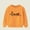 Orange, variant on Oxodoi Unisex Kids Solid Cotton Thin Pullover Sweatshirt T-Shirt Toddler Baby Crewneck Long Sleeve Tshirts Tops Blouse