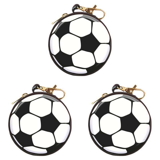 Mini Billetera Creativa Con Forma Monedero para Y Niñas (fútbol)