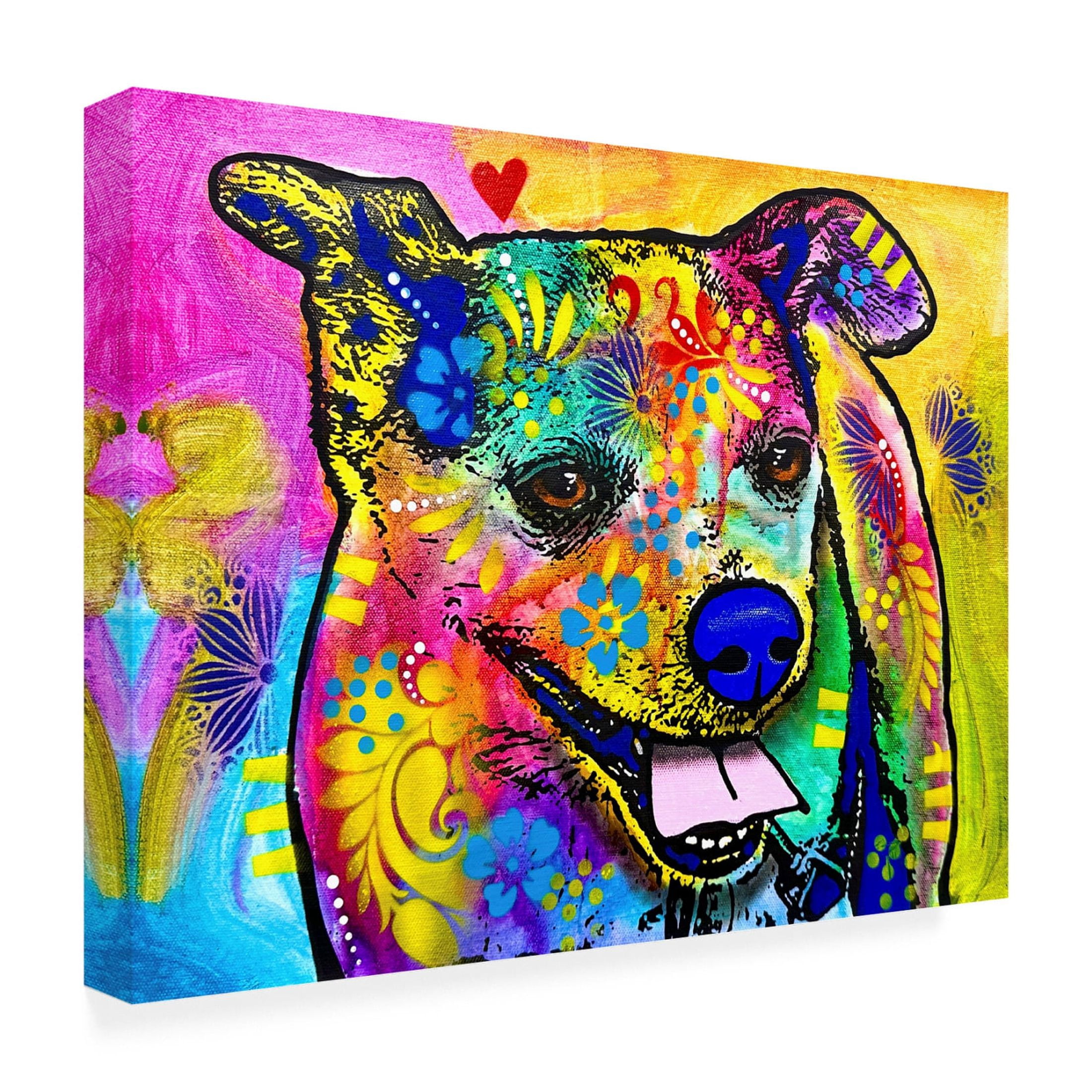 Canvas Wall Art - Dean Russo- Exclusive 'Flowing' Wall Art for Living Room, Bedroom, or Office Décor by Trademark Fine Art - 19 x 14 Inches