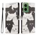 thumbnail image 1 of FOXDOCK Funda Tipo Cartera para Motorola Moto G35 con Soporte y Correa – Diseño de Patrones Lindos, 1 of 6