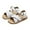 T2110-White, variant on ESTINE Toddler Girl Open Toe Lightweight Summer Female Casual Dress Sandals - Brown 7M