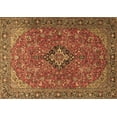 thumbnail image 1 of Ahgly Company Indoor Rectangle Medallion Brown Traditional Area Rugs, 5' x 8', 1 of 4