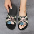thumbnail image 6 of GZHJMY Stylish Slides for Women Men, Made in The Usa Stamp. Soft Flexible Slip-on Sandals Slippers, 6 of 7