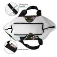thumbnail image 4 of Balery Mardi Gras Fleur de Lis Bolsa Tote Estilo Estético con Cremalleras, Bolsa de Hombro, Bolsa de Compras Grande y Plegable, 4 of 8