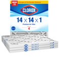thumbnail image 1 of Filtro de aire Clorox 14x14x1 MERV 11 plisado, paquete de 4, 1 of 7