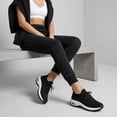 thumbnail image 3 of Cushionaire Blaze Stretch Knit Lace Up Sneakers for Women - Slip-On Supportive Walking Shoes with Arch Support and Memory Foam, 3 of 17