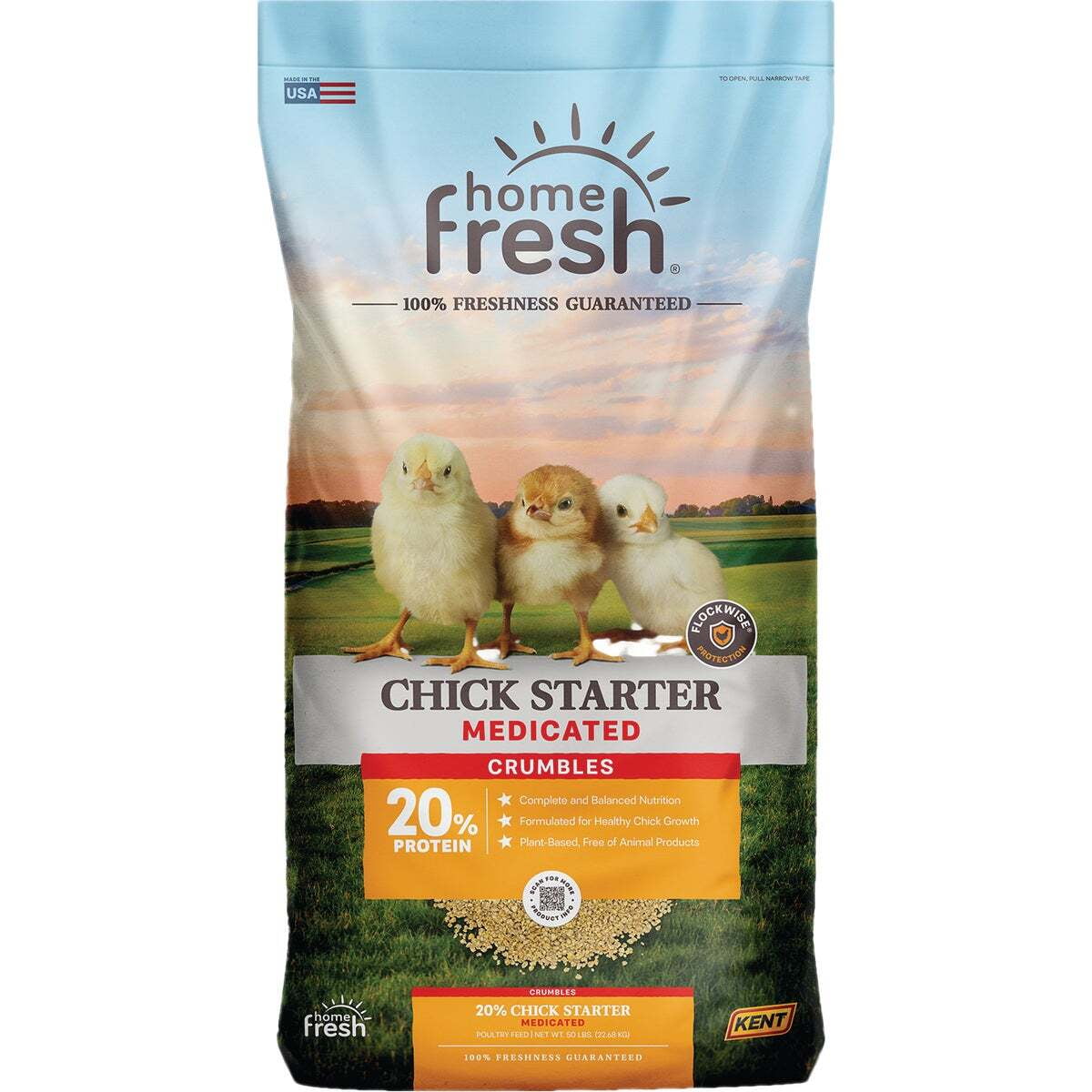 Kent Home Fresh 50 Lb. Poultry Starter Crumble 3648